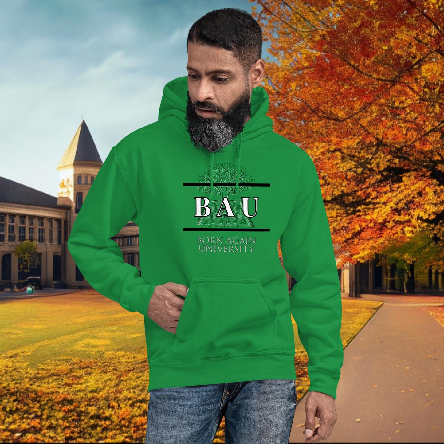 Born Again University (BAU) Hoodie