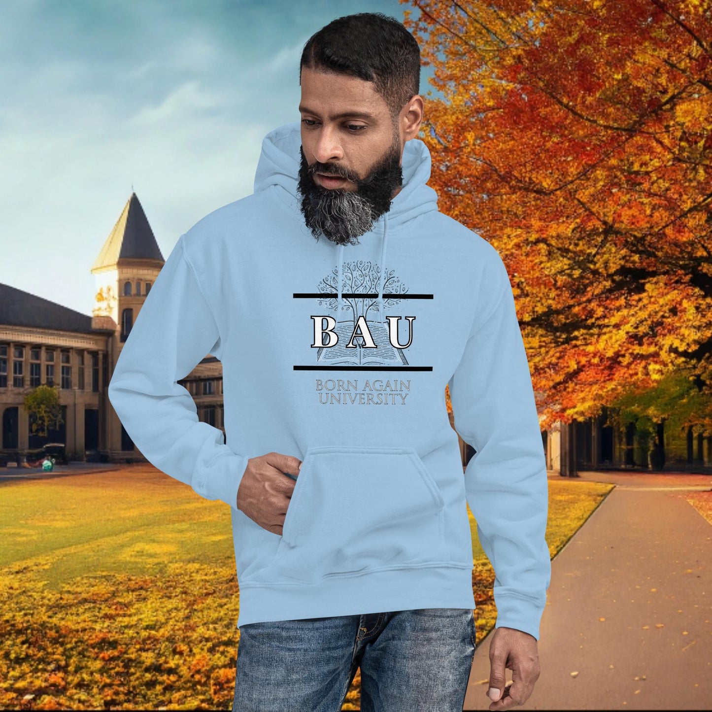Born Again University (BAU) Hoodie