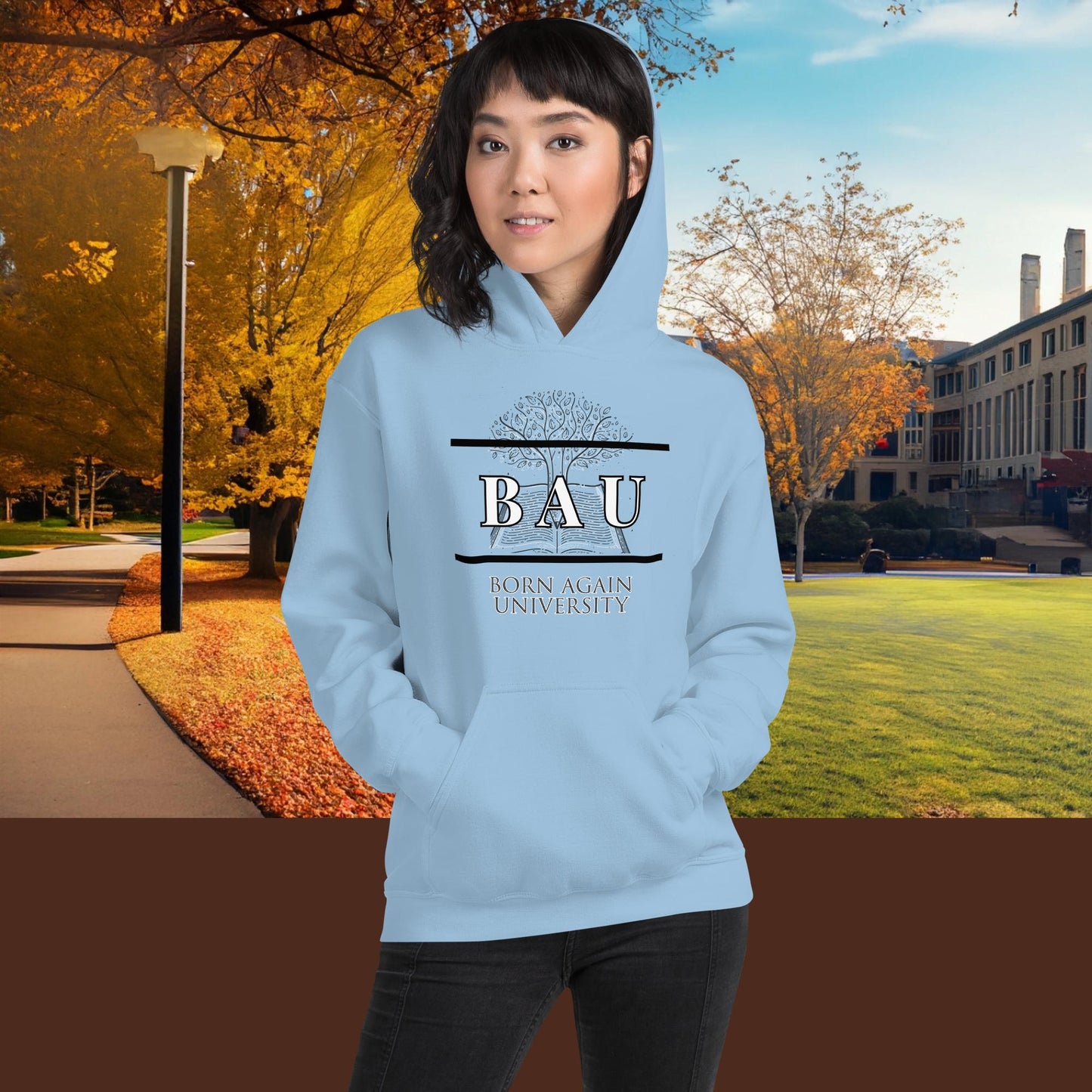 Born Again University (BAU) Hoodie