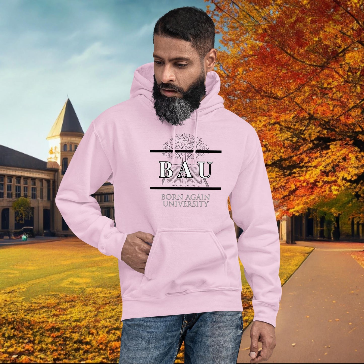 Born Again University (BAU) Hoodie