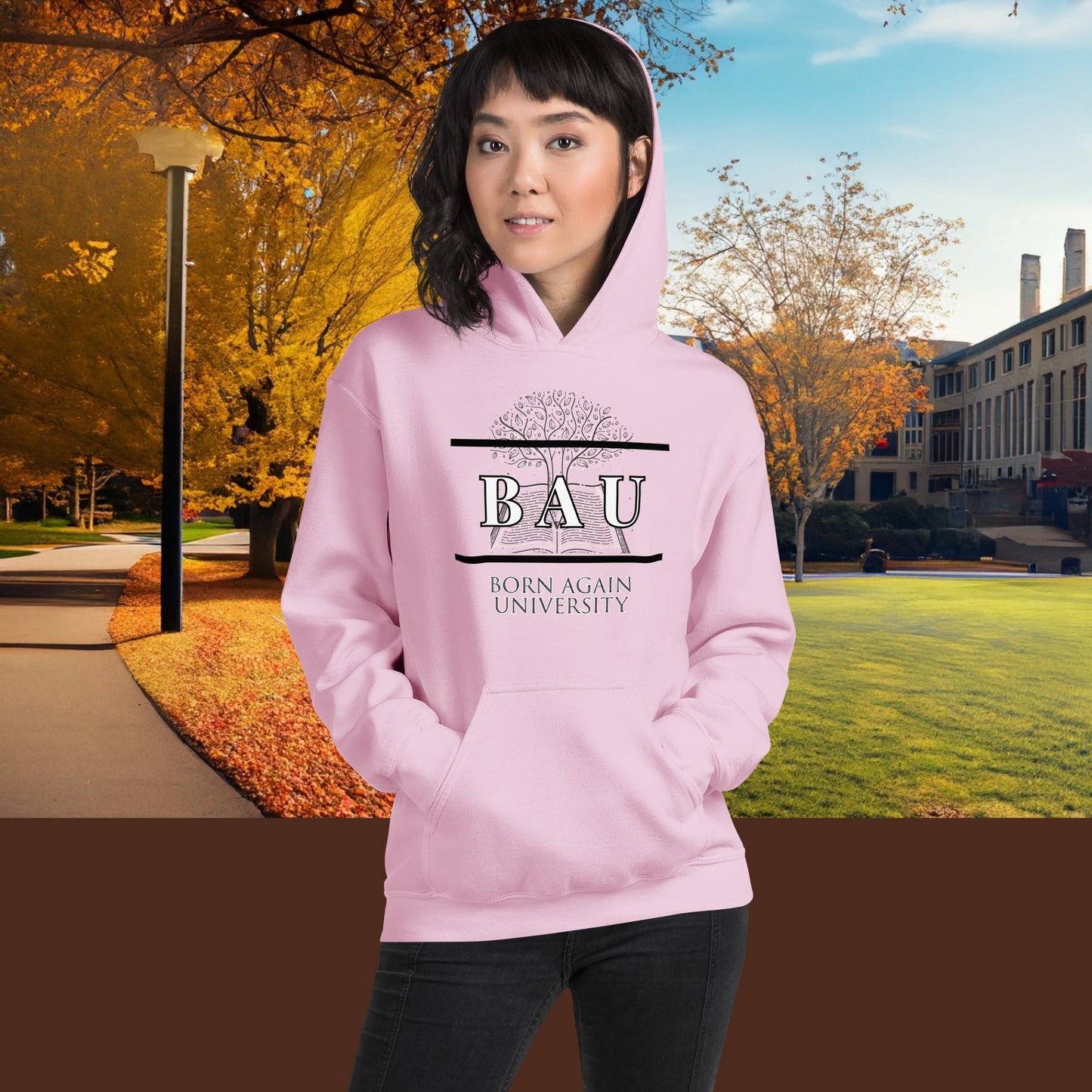 Born Again University (BAU) Hoodie