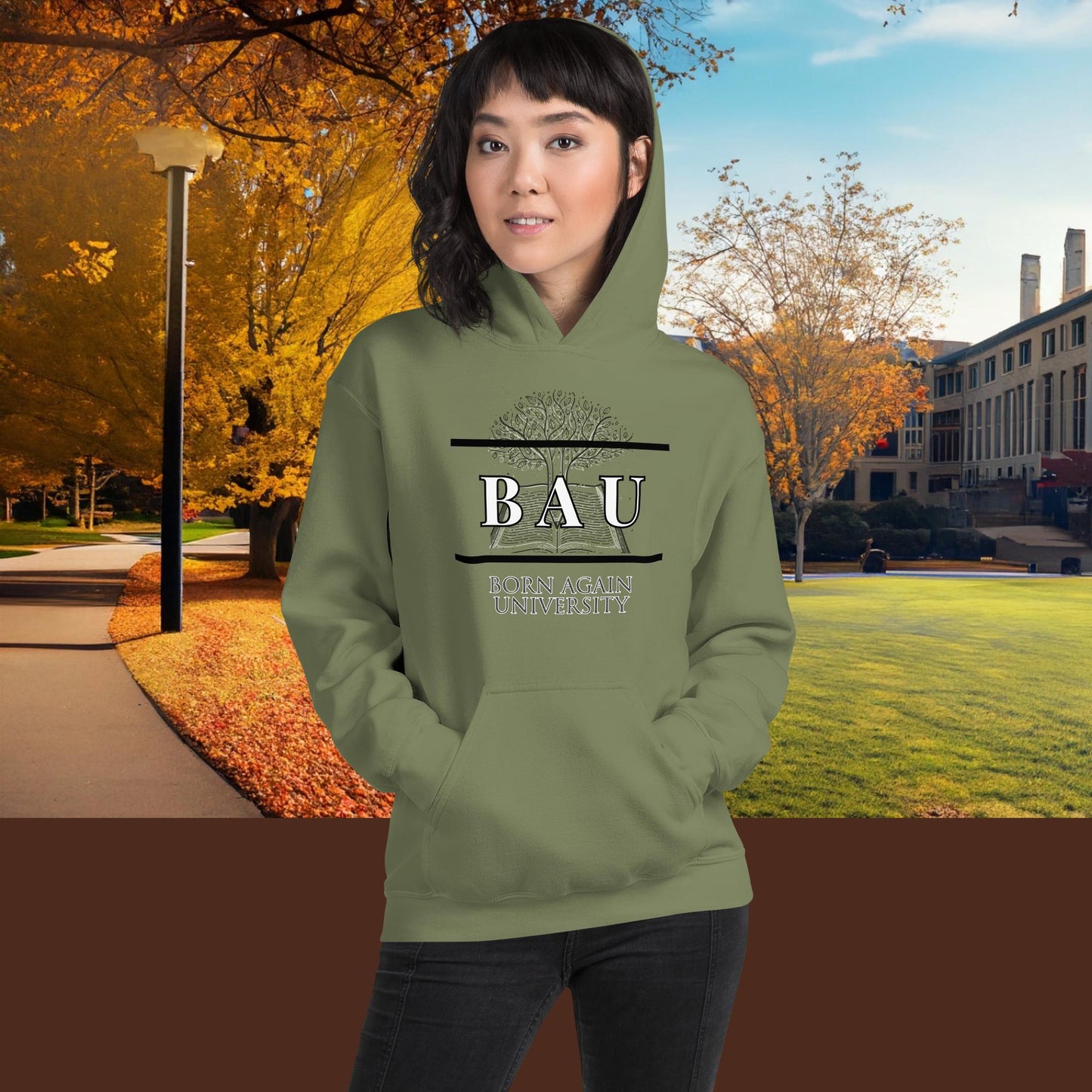 Born Again University (BAU) Hoodie