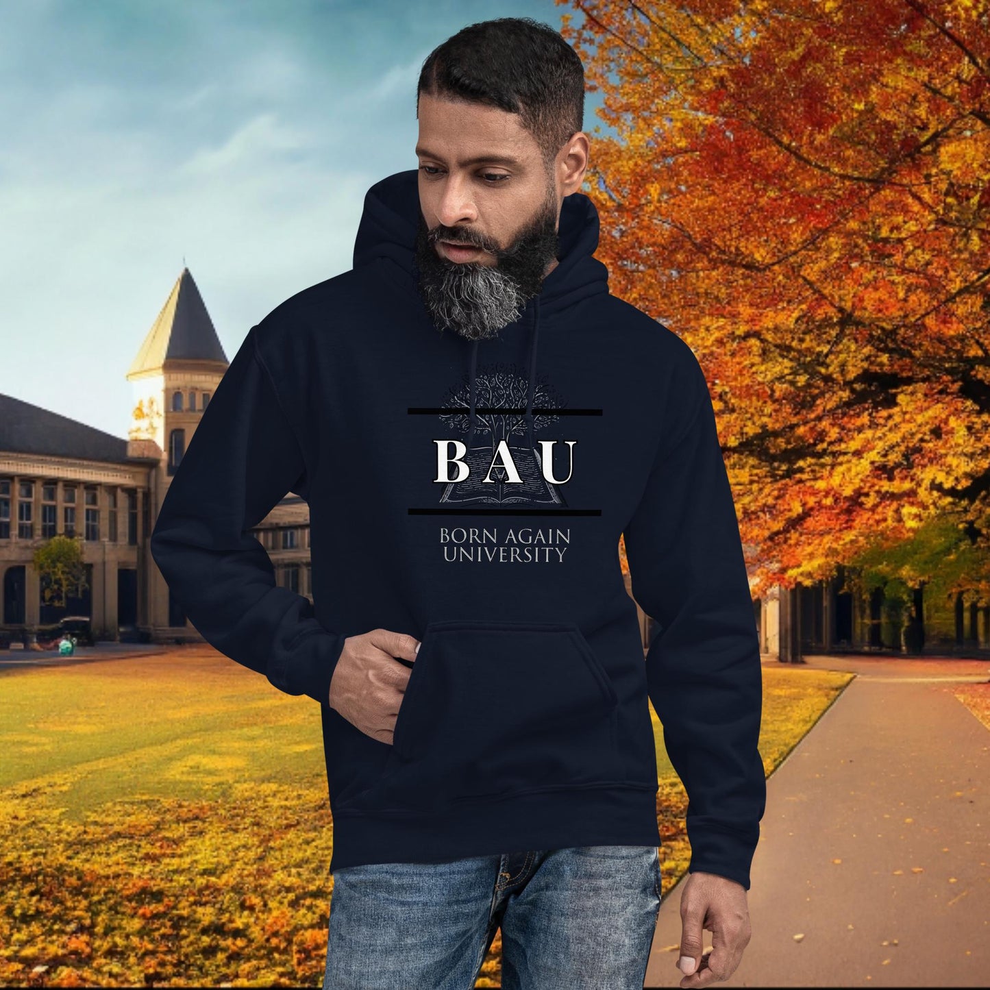Born Again University (BAU) Hoodie