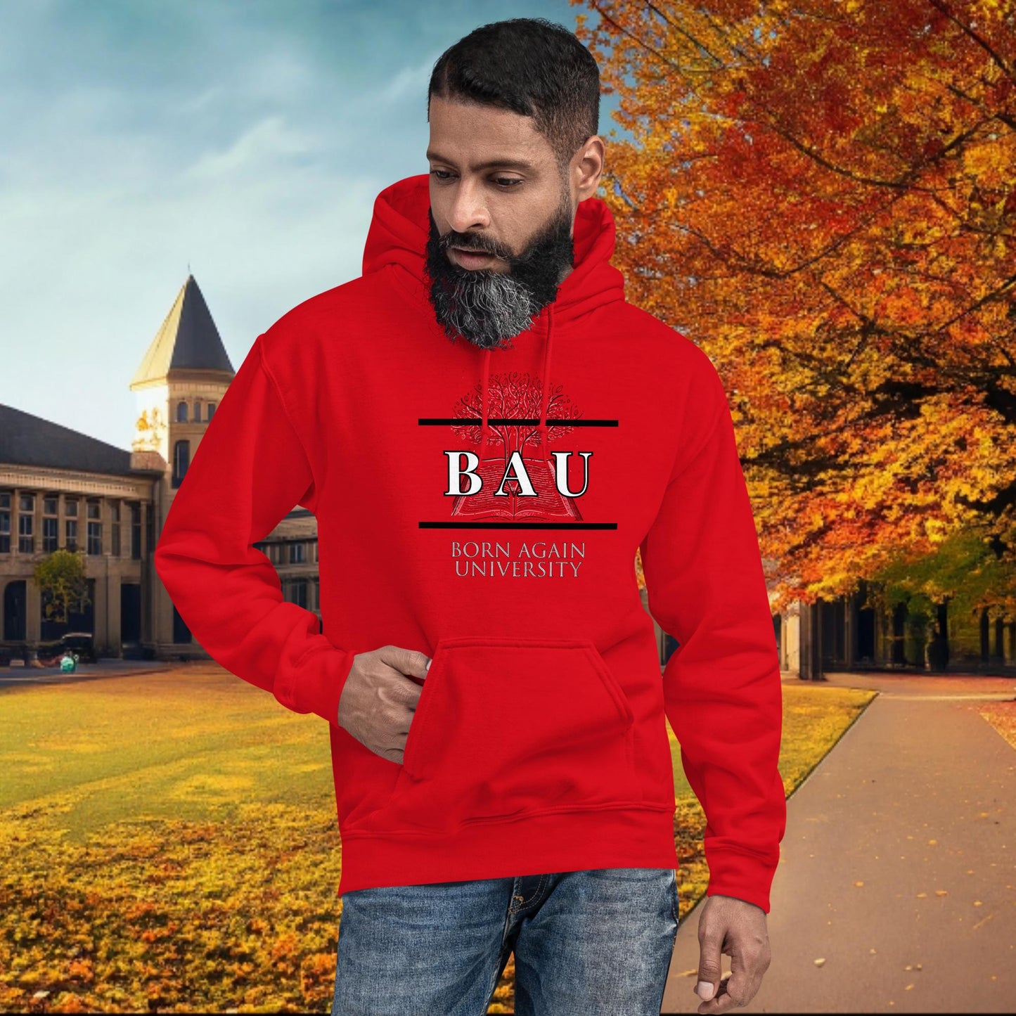Born Again University (BAU) Hoodie