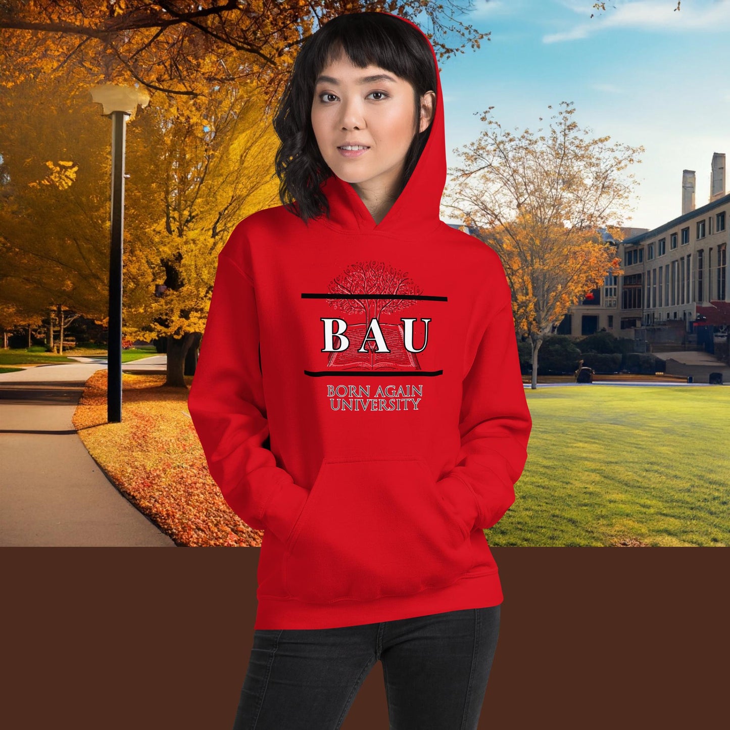 Born Again University (BAU) Hoodie