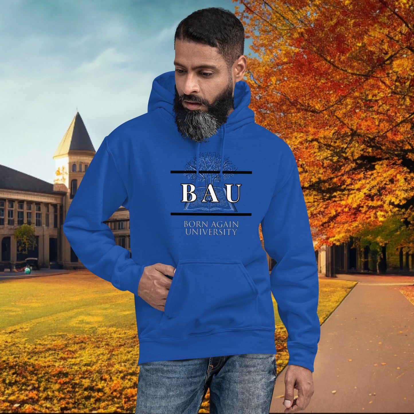 Born Again University (BAU) Hoodie