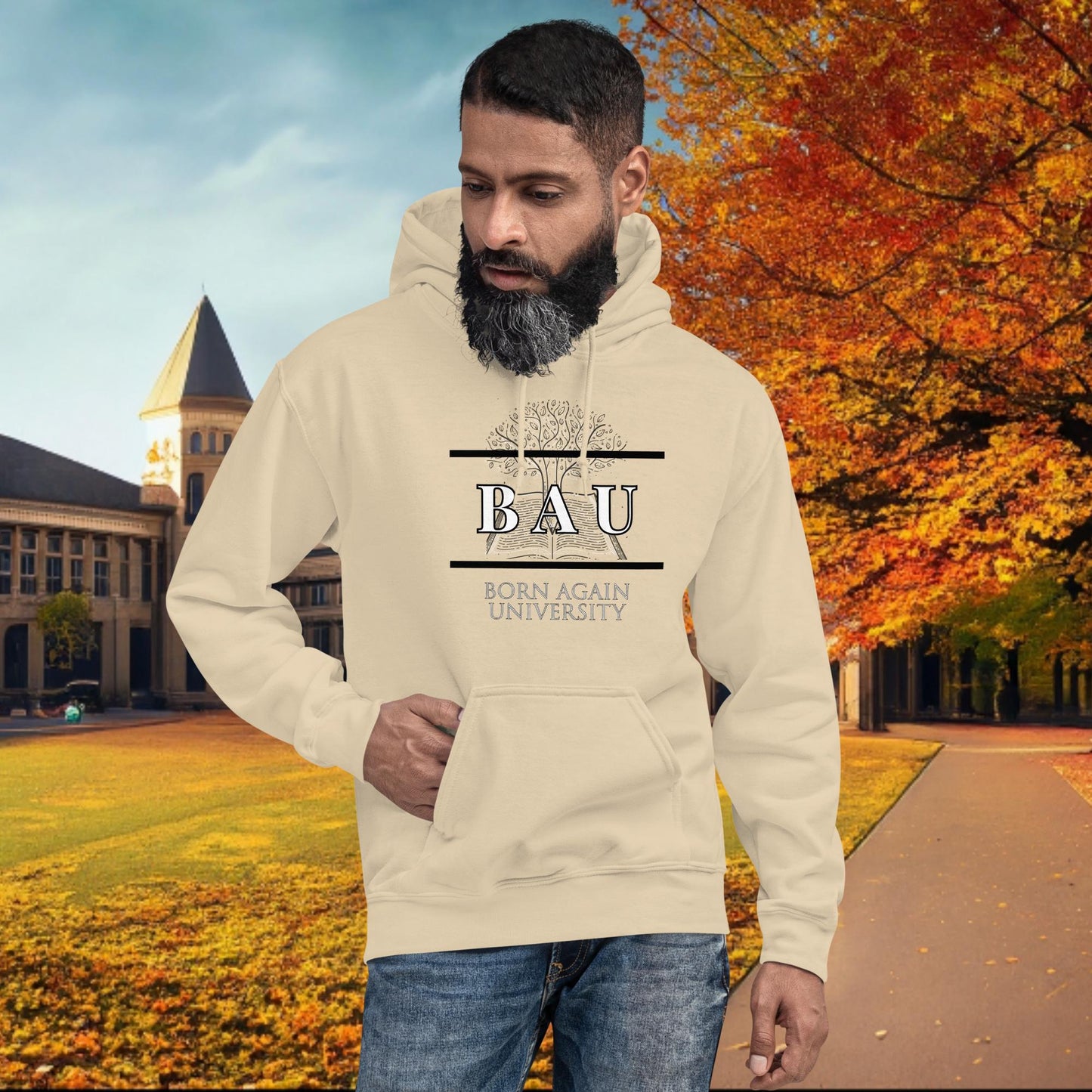 Born Again University (BAU) Hoodie