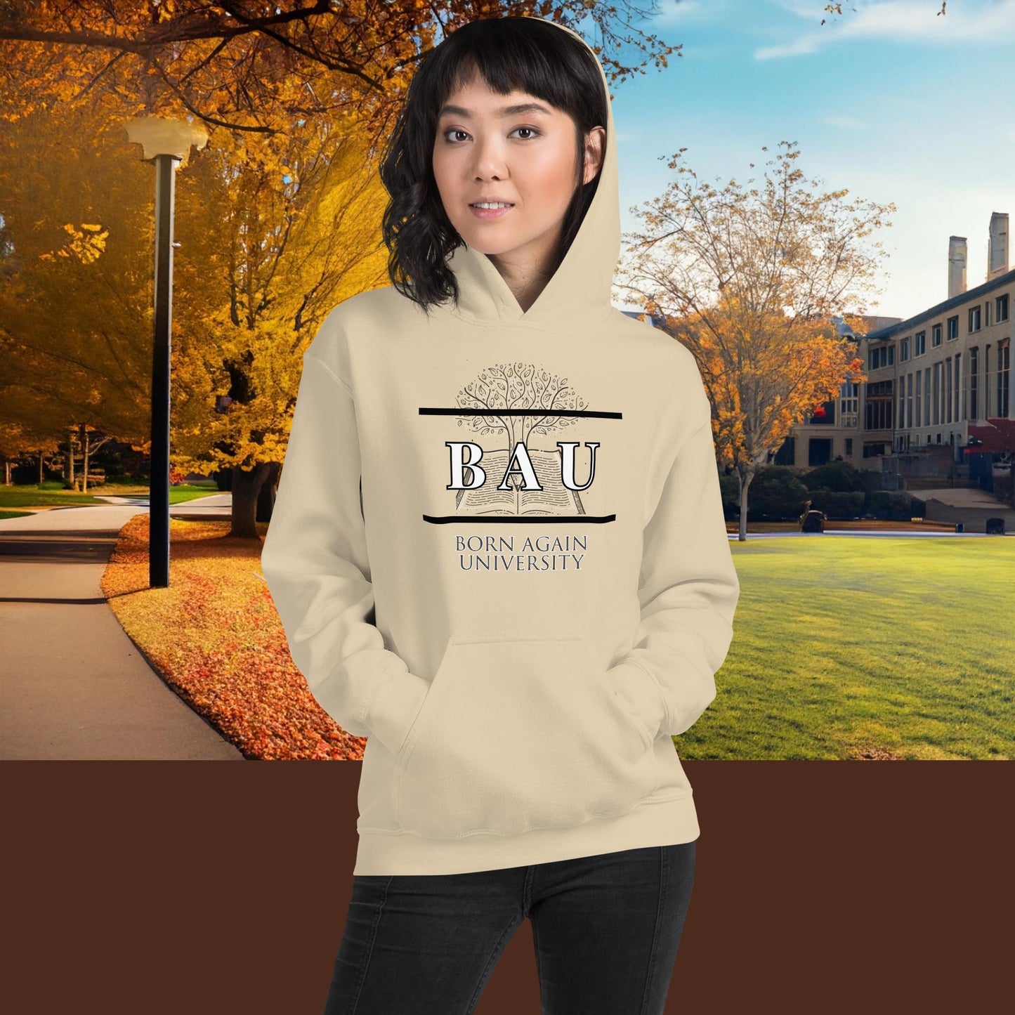 Born Again University (BAU) Hoodie