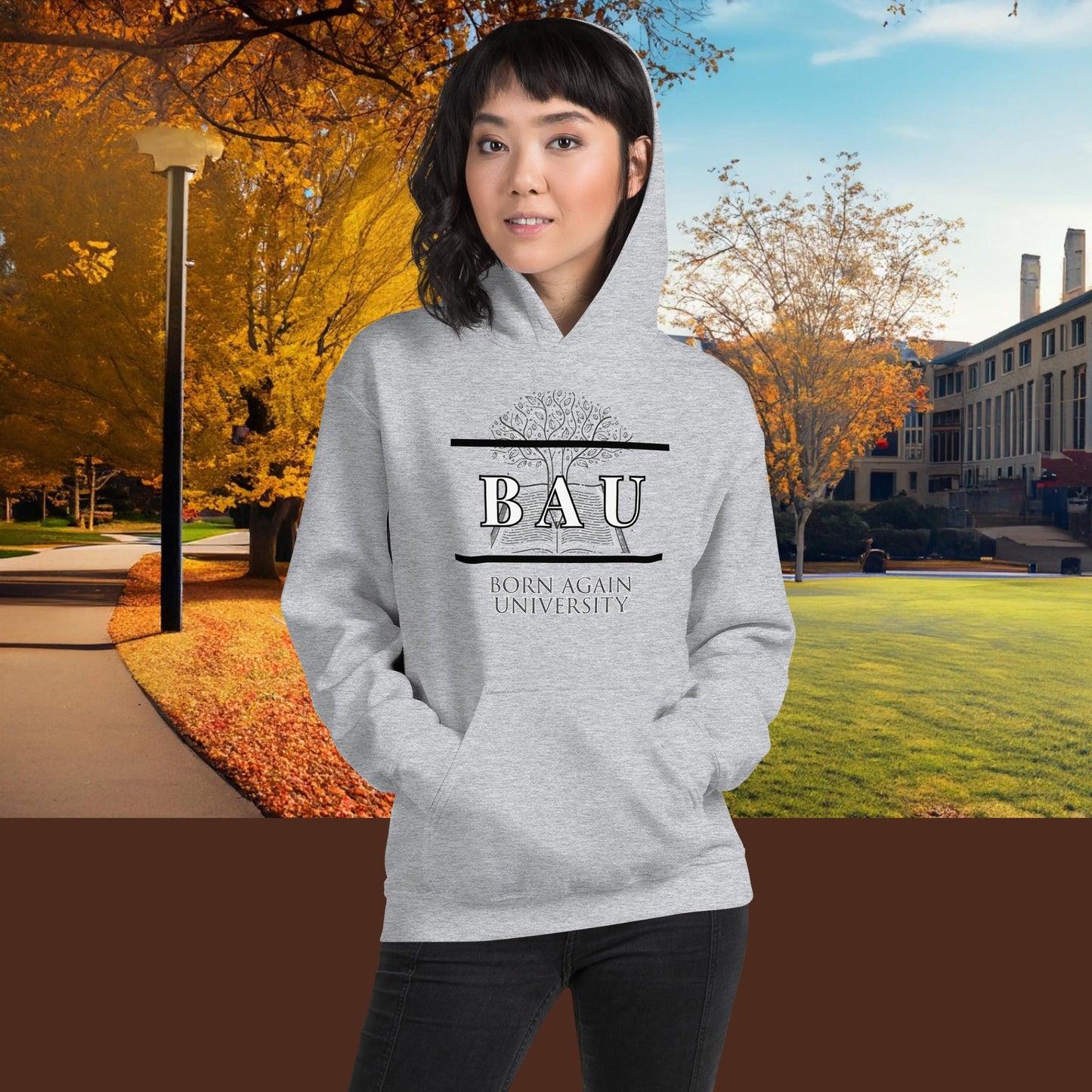 Born Again University (BAU) Hoodie