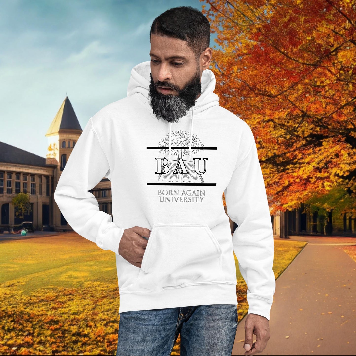 Born Again University (BAU) Hoodie