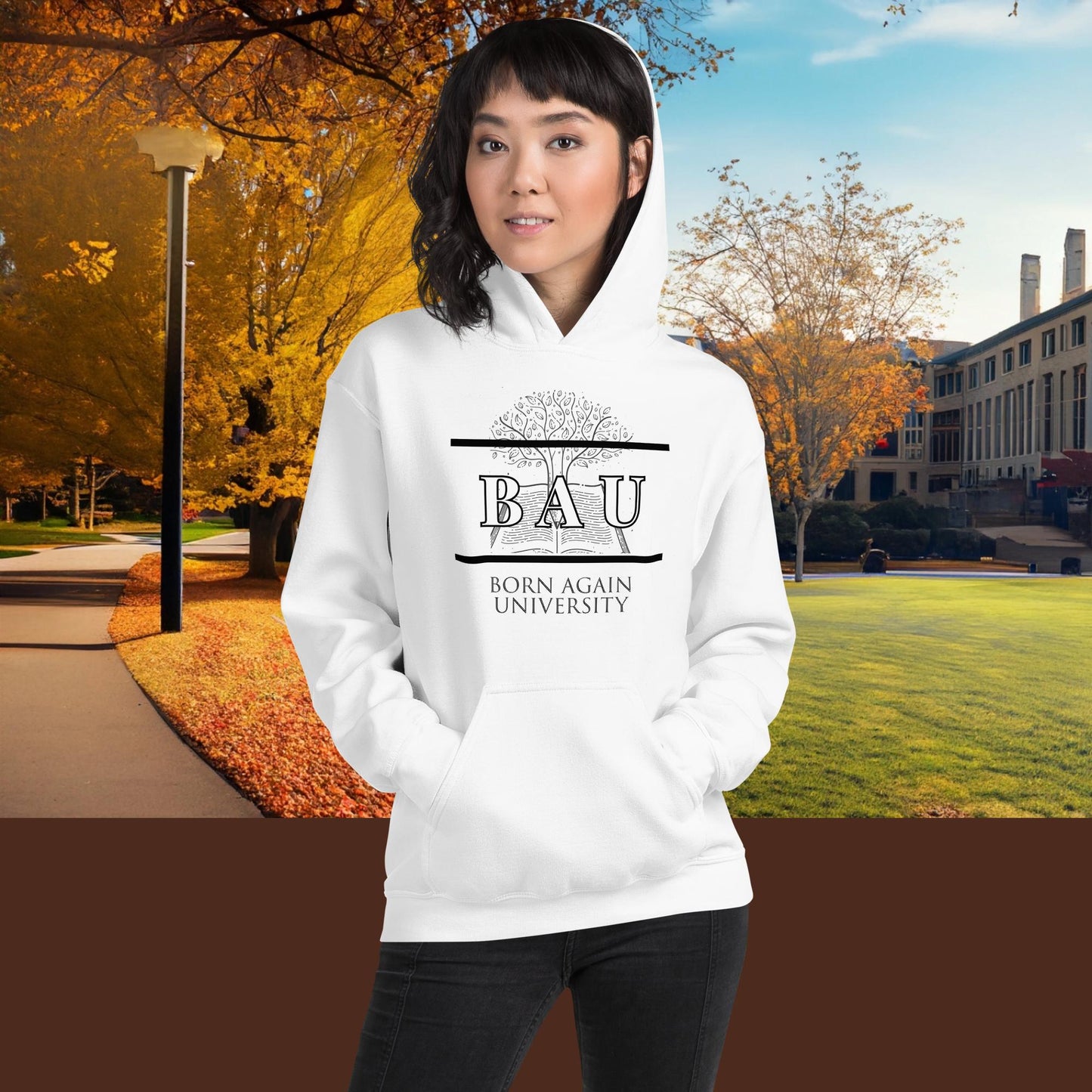 Born Again University (BAU) Hoodie