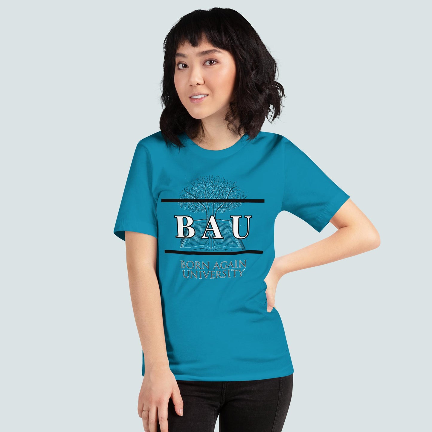 Born Again University (BAU) Tshirt