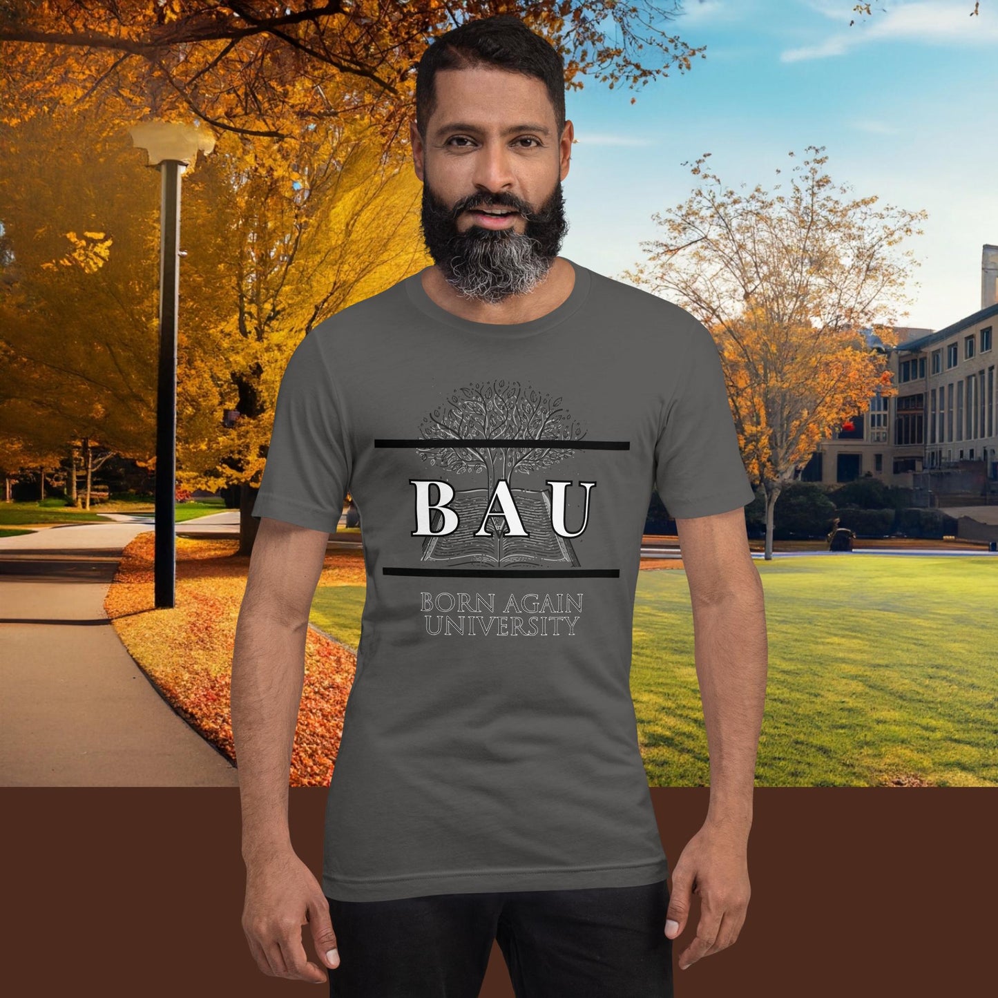 Born Again University (BAU) Tshirt