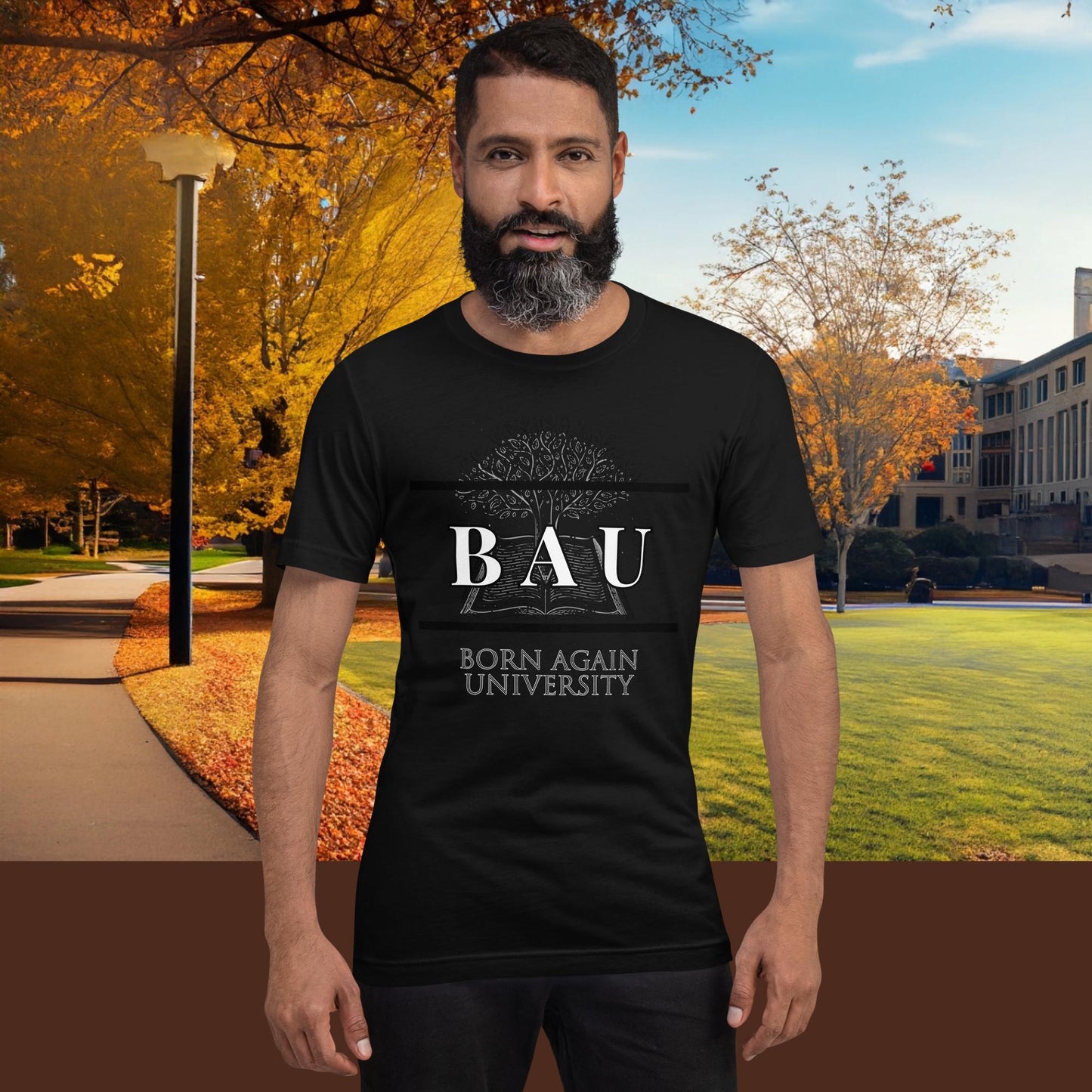 Born Again University (BAU) Tshirt