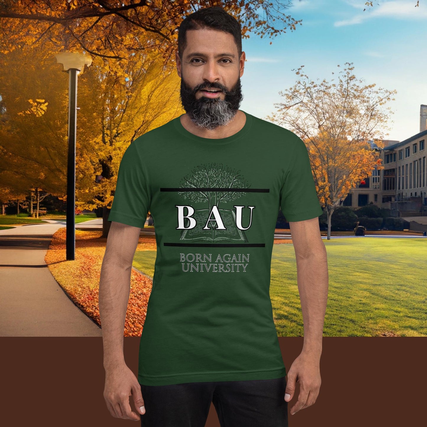 Born Again University (BAU) Tshirt