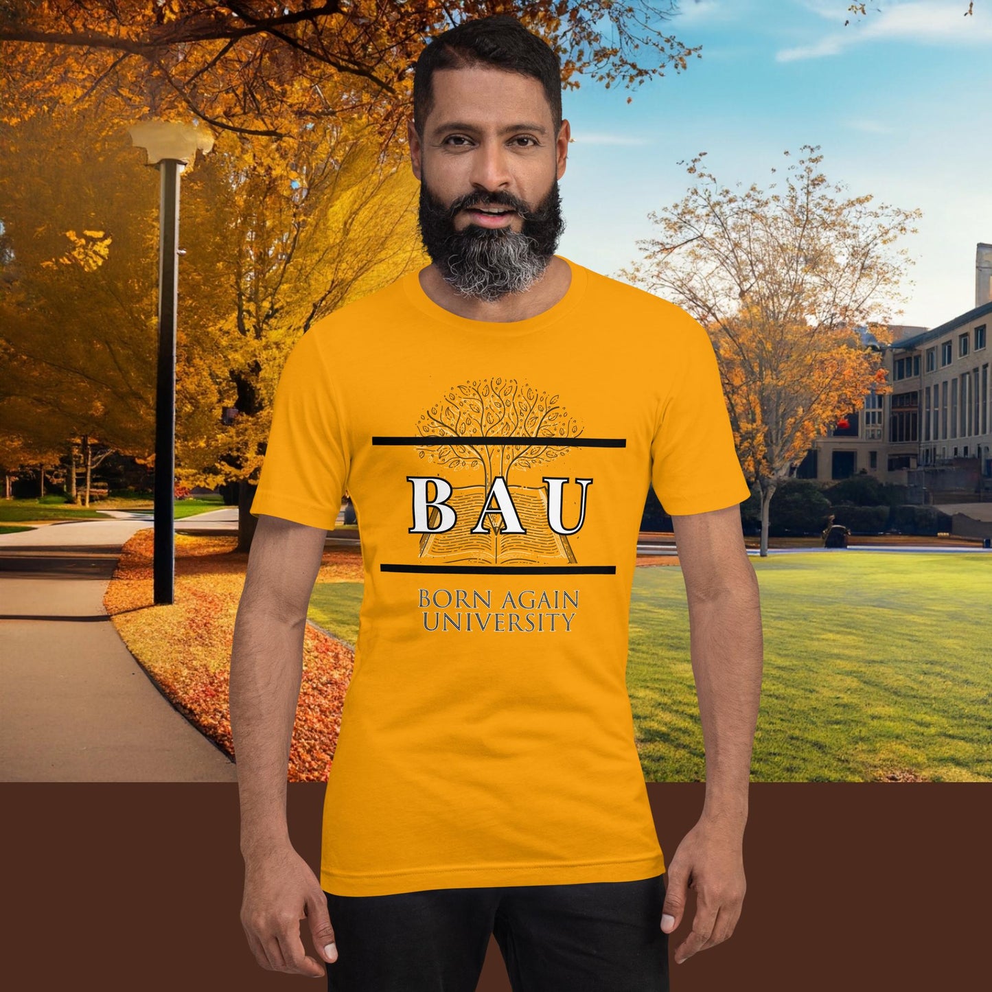 Born Again University (BAU) Tshirt