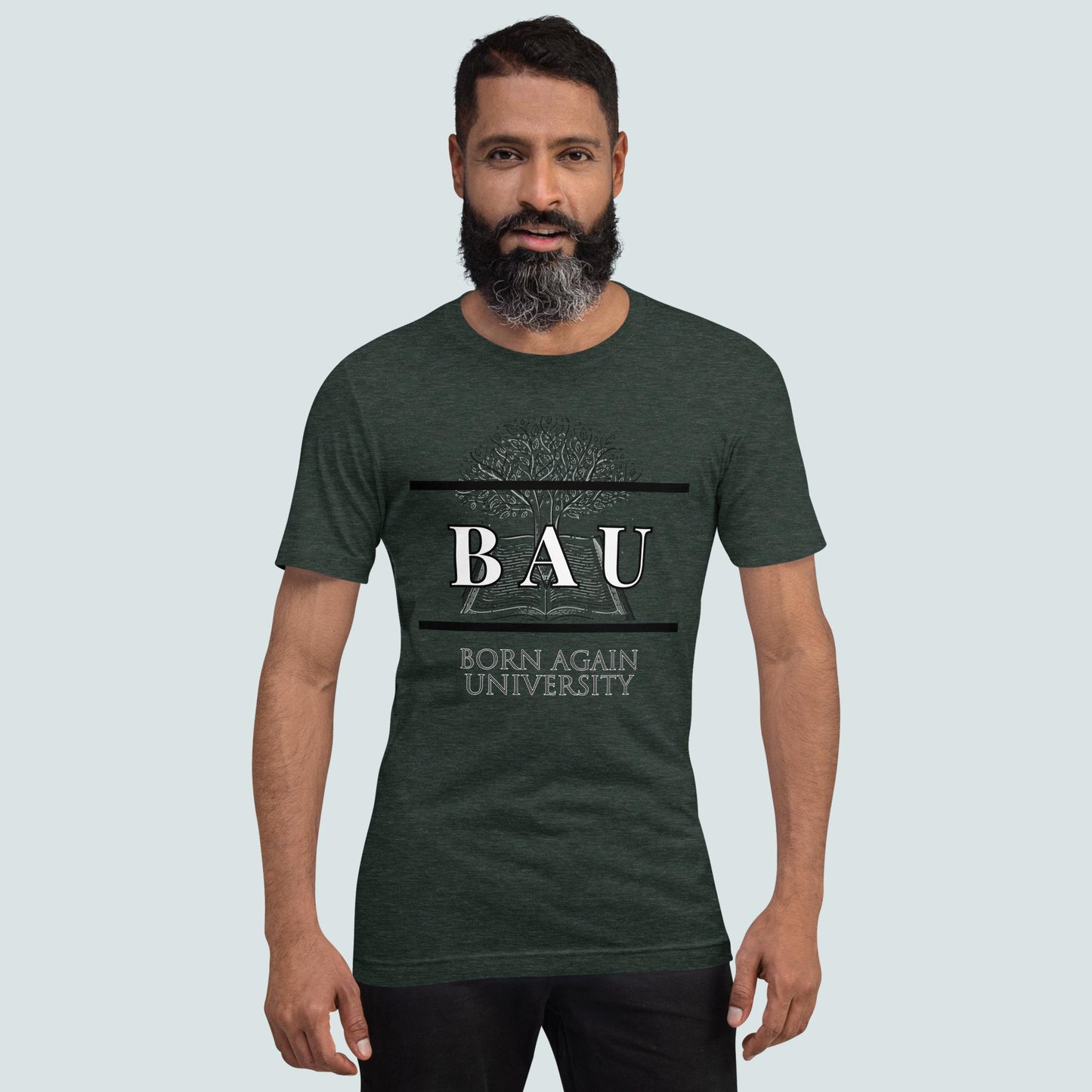 Born Again University (BAU) Tshirt