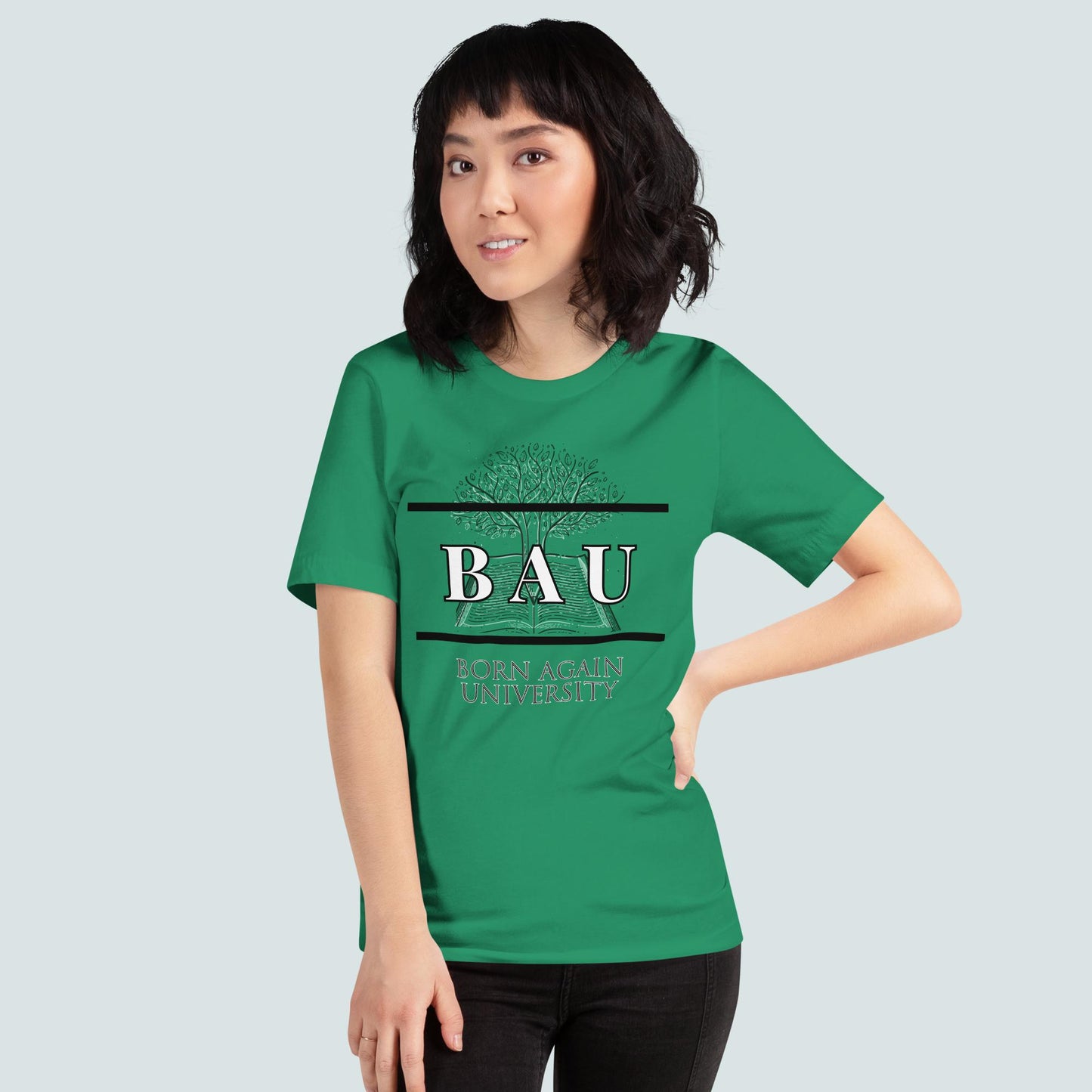 Born Again University (BAU) Tshirt