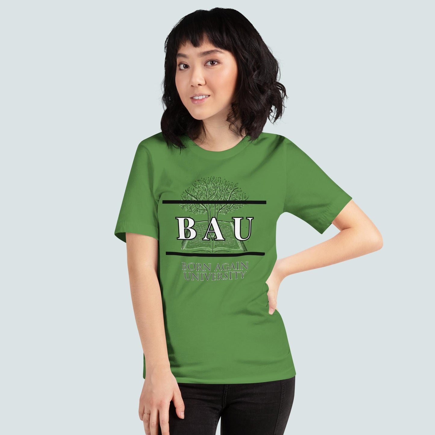 Born Again University (BAU) Tshirt