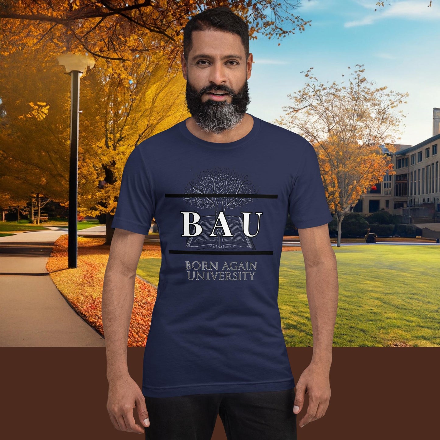 Born Again University (BAU) Tshirt