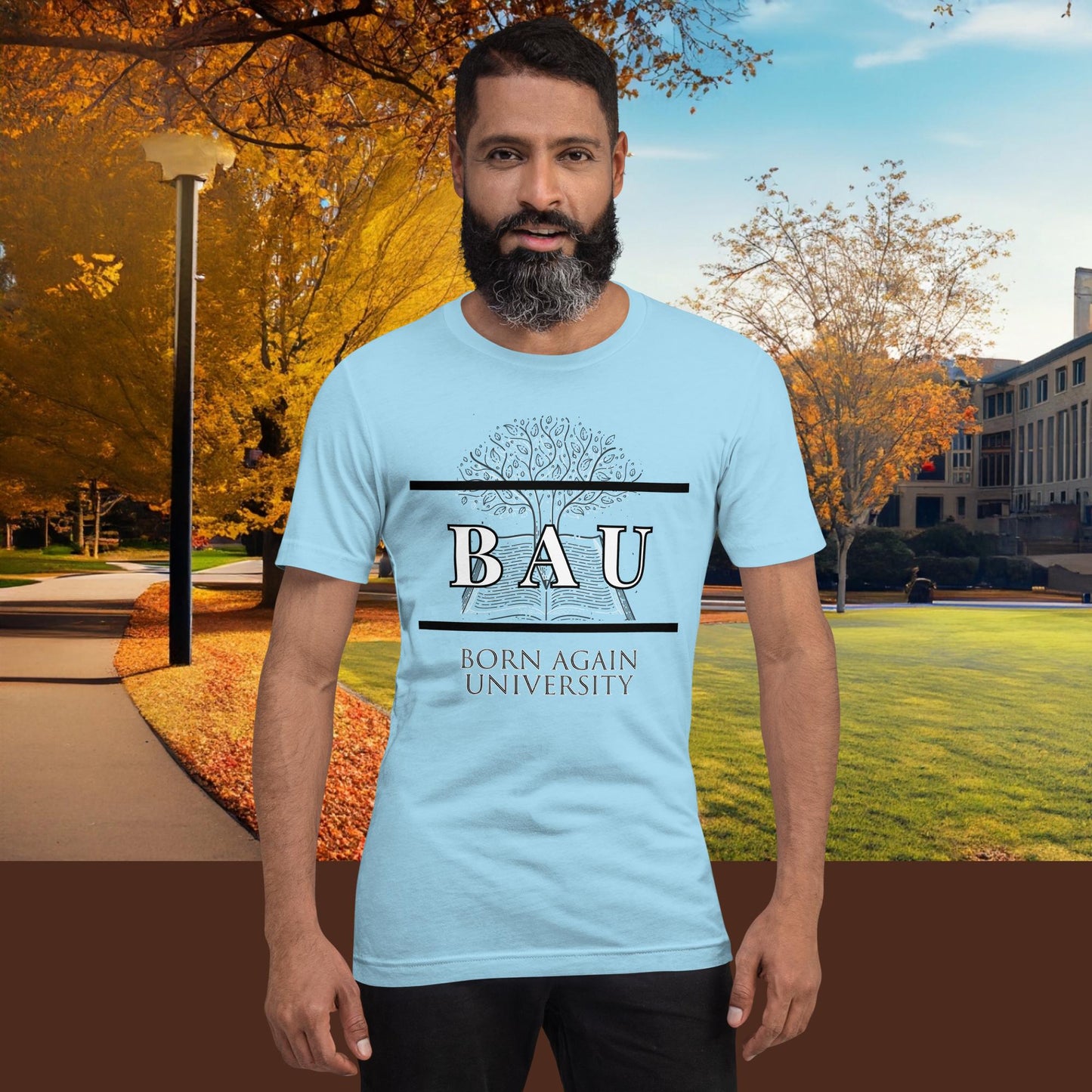 Born Again University (BAU) Tshirt