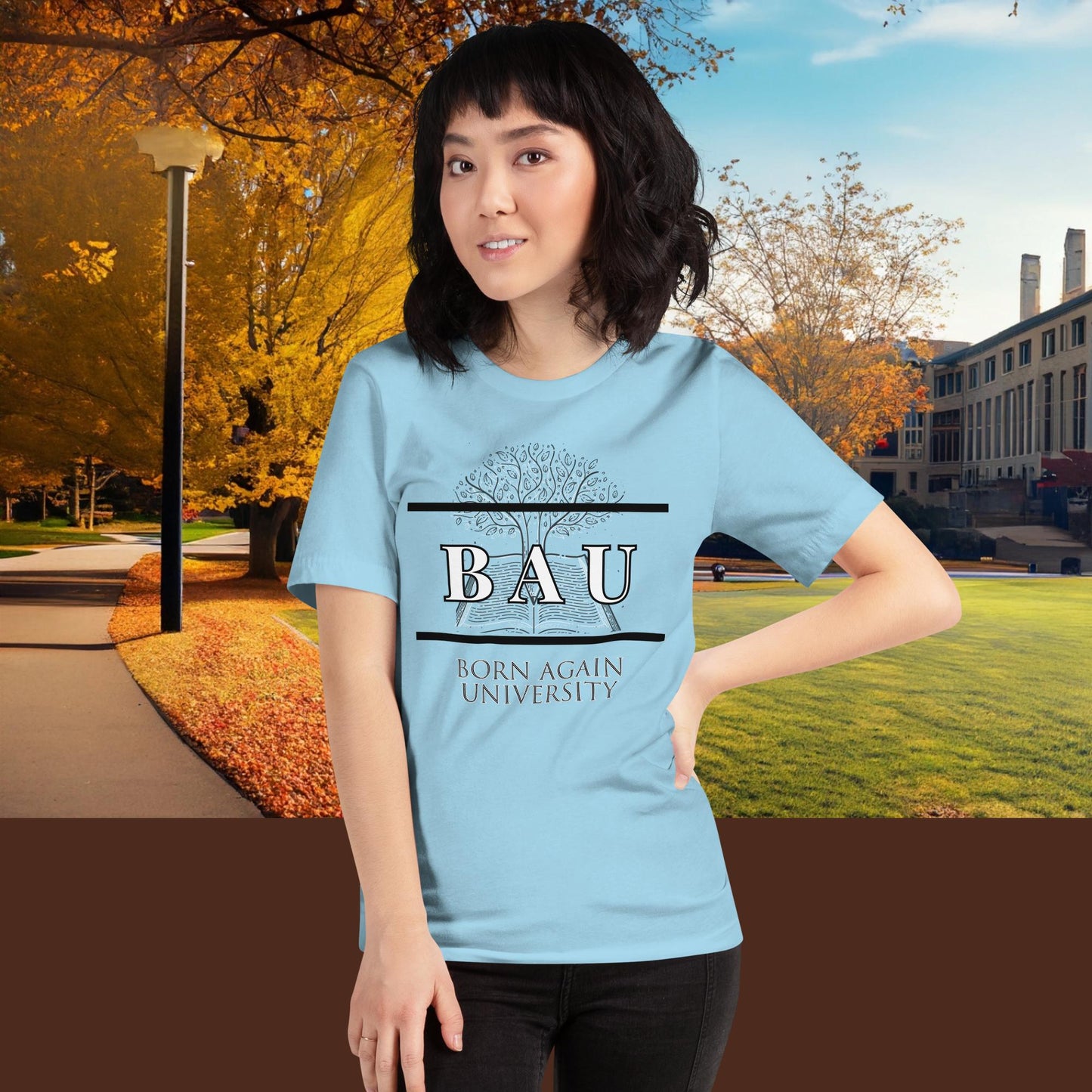 Born Again University (BAU) Tshirt