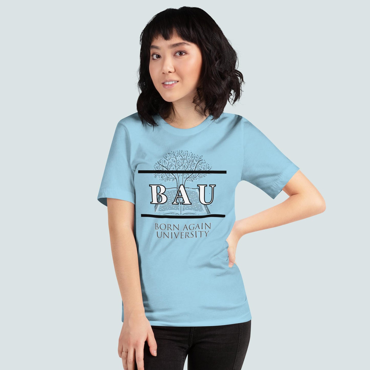 Born Again University (BAU) Tshirt