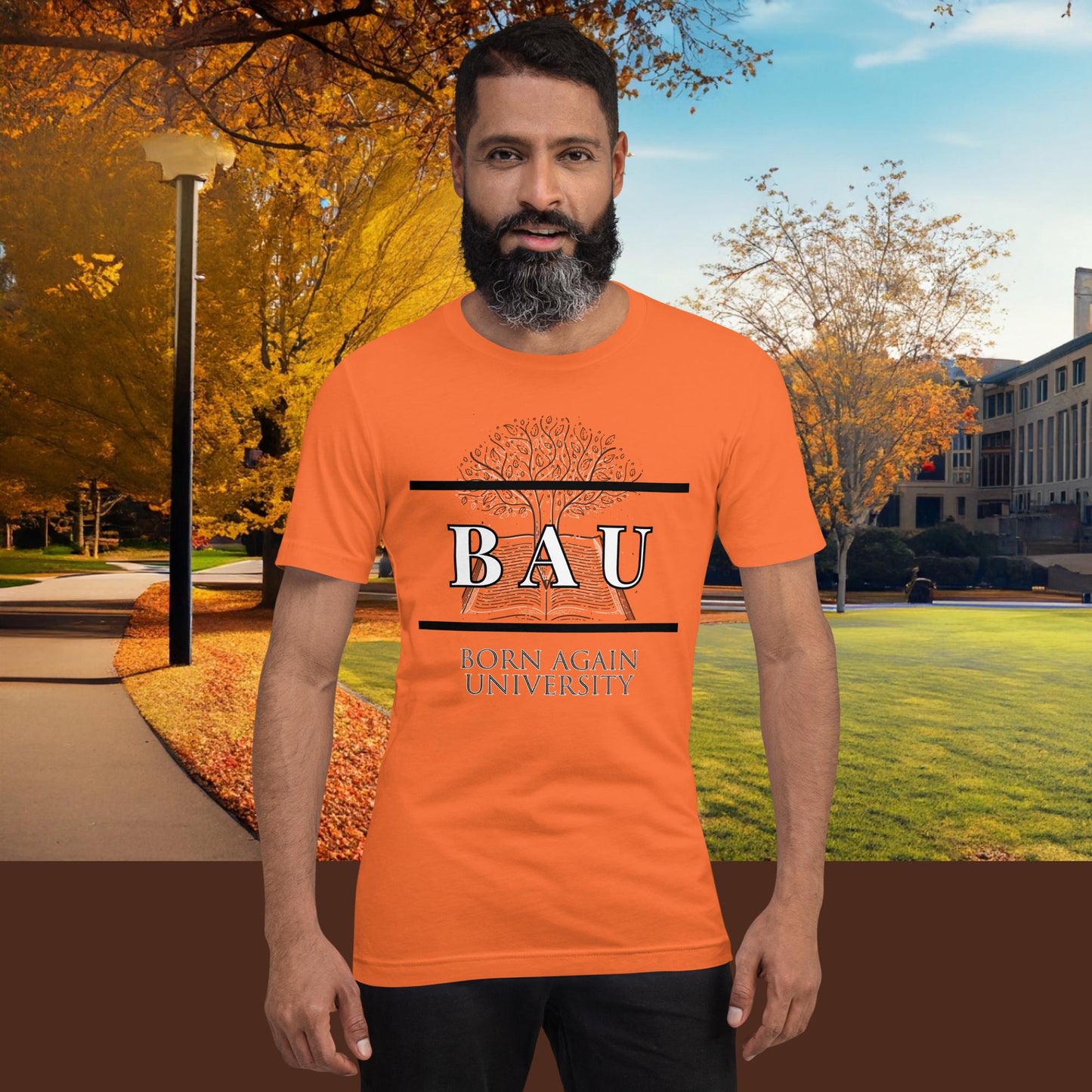 Born Again University (BAU) Tshirt