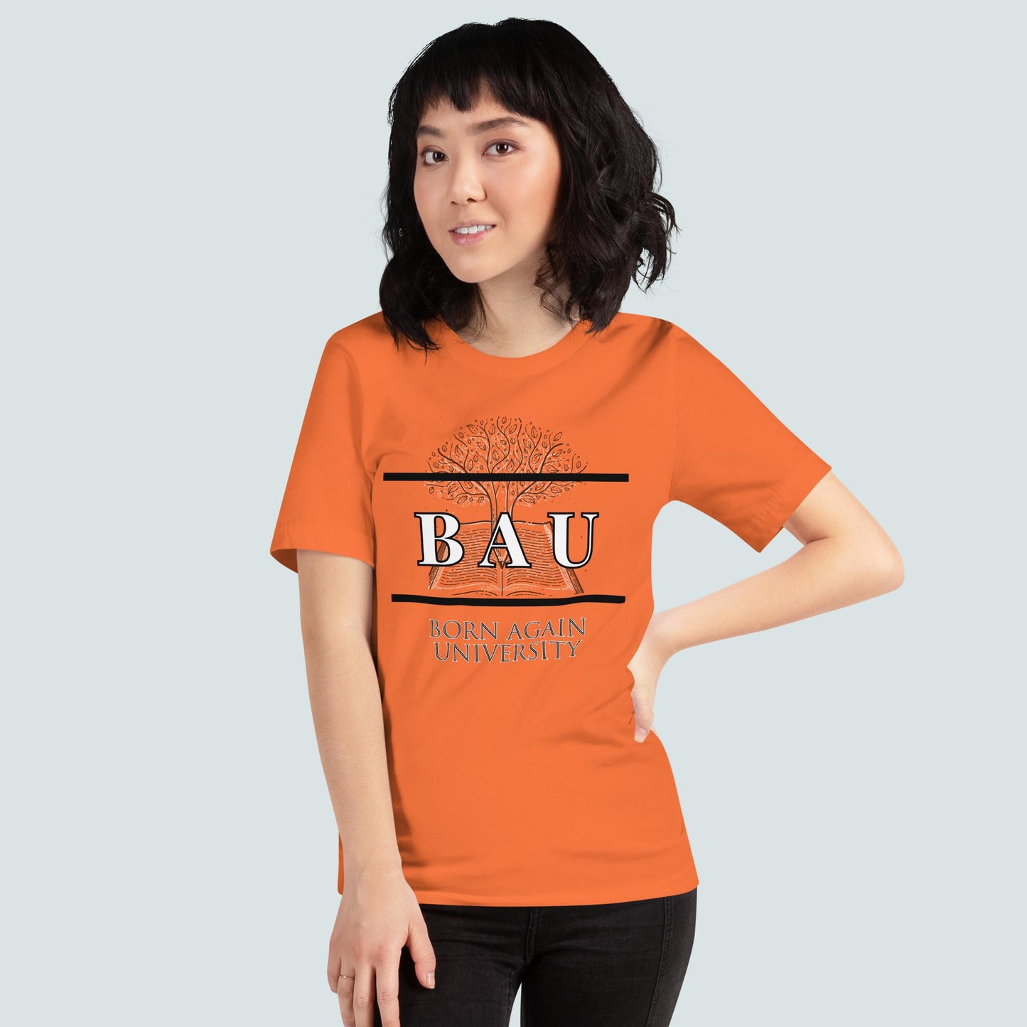 Born Again University (BAU) Tshirt