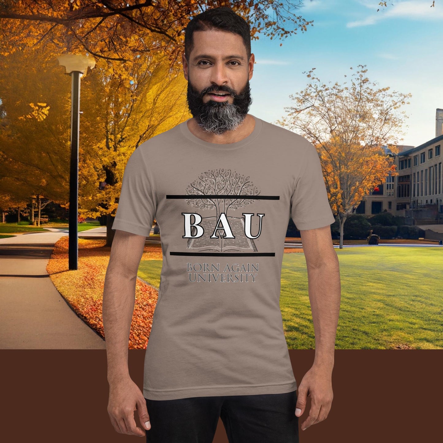 Born Again University (BAU) Tshirt