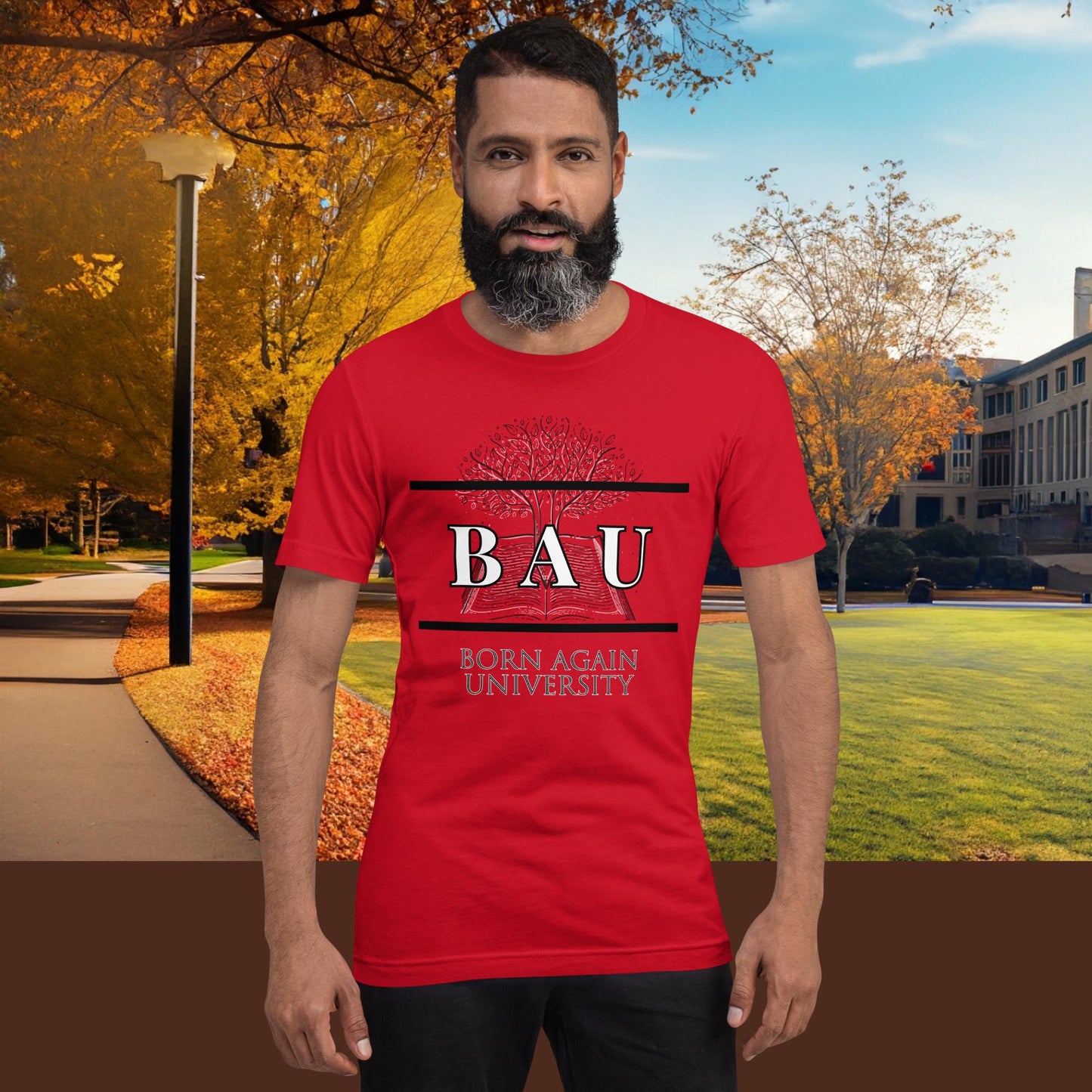 Born Again University (BAU) Tshirt