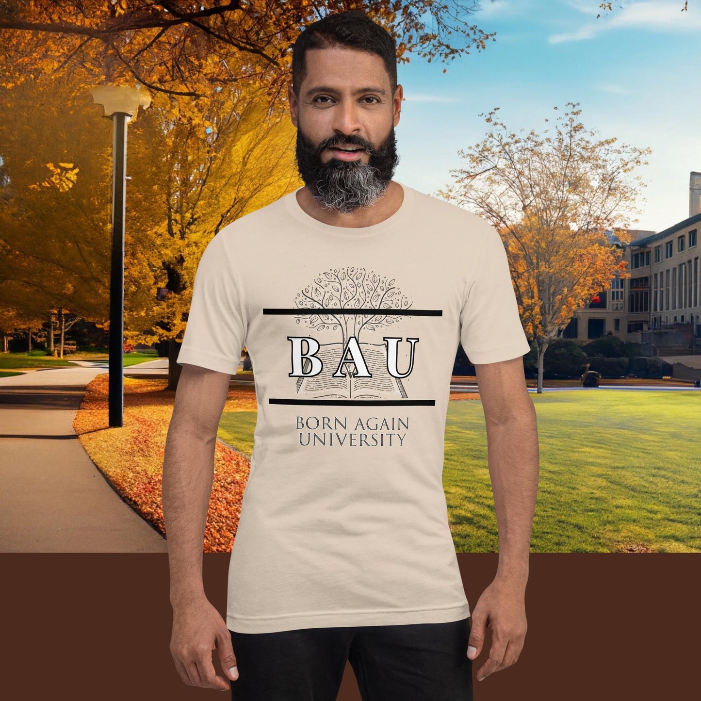 Born Again University (BAU) Tshirt