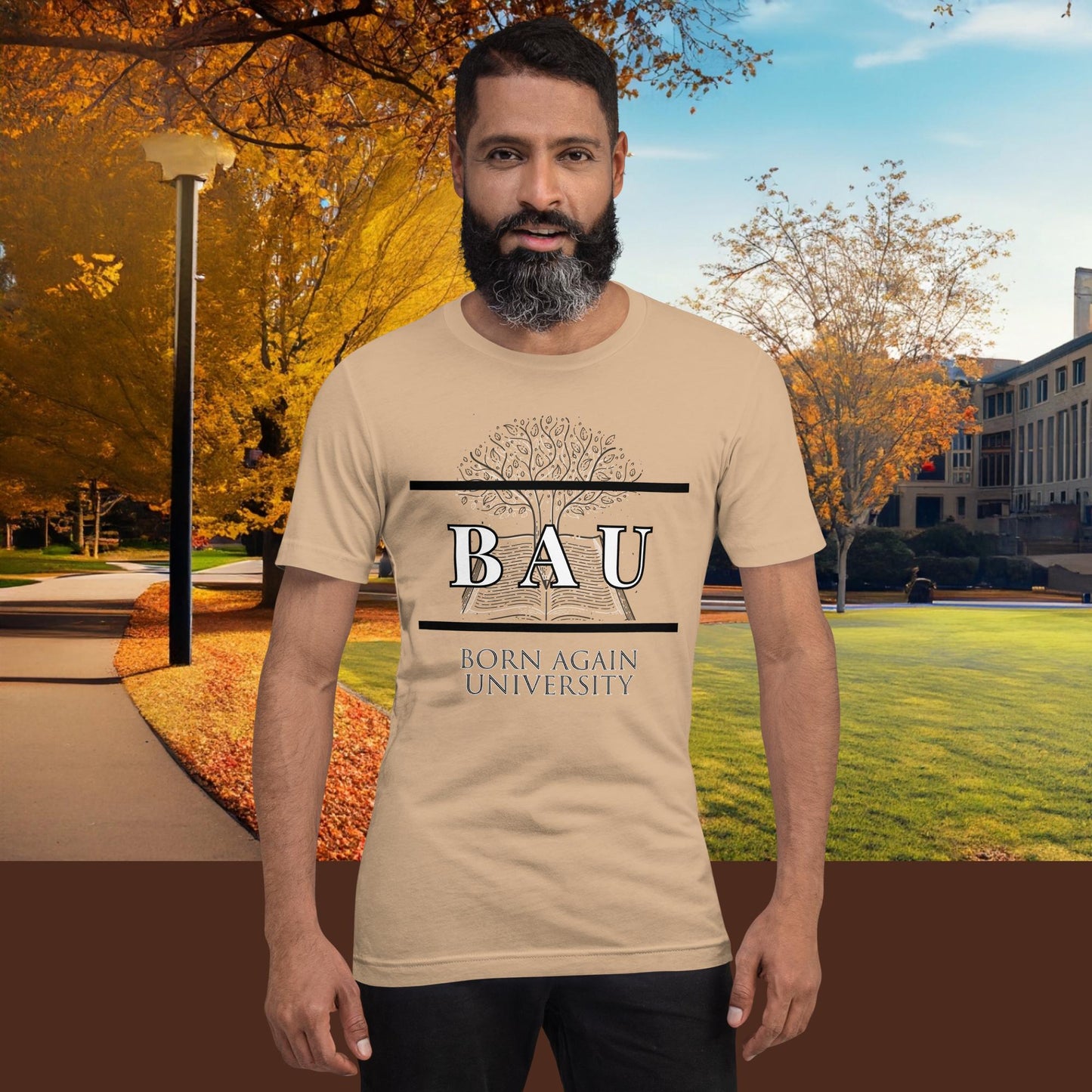 Born Again University (BAU) Tshirt