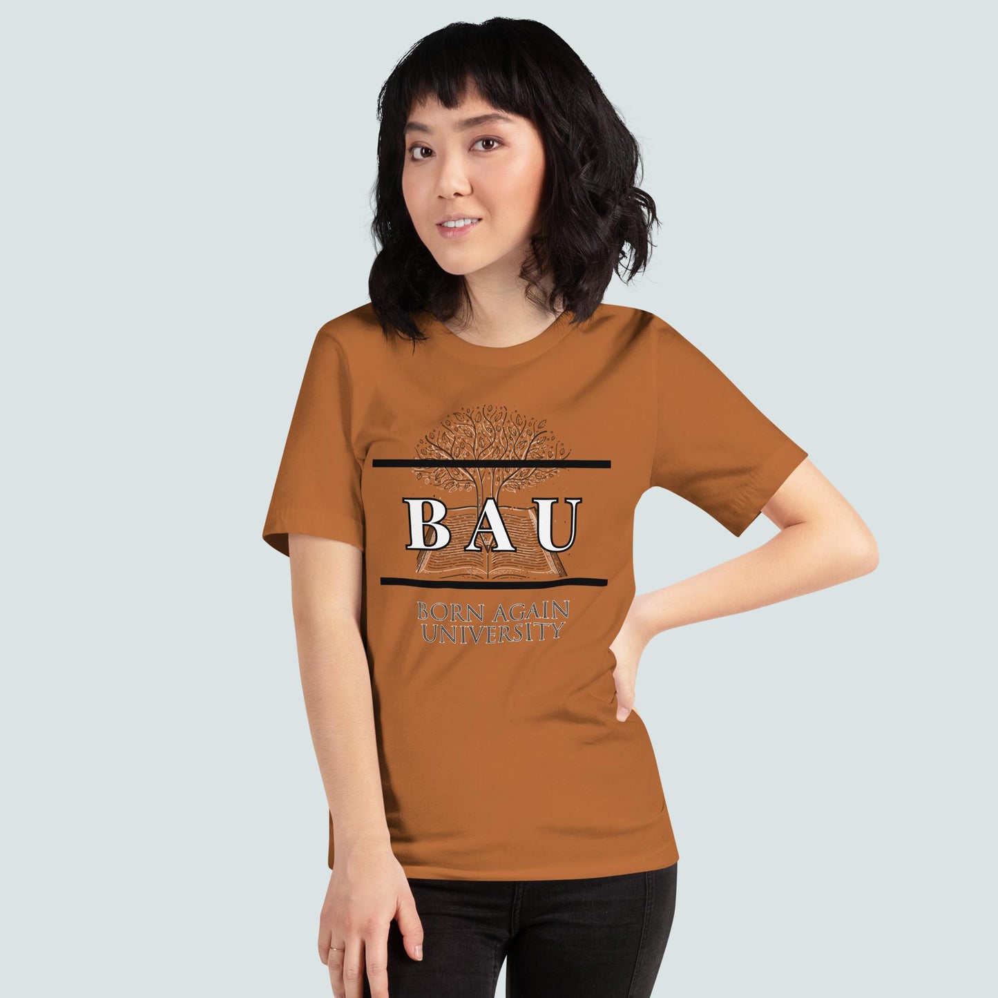 Born Again University (BAU) Tshirt