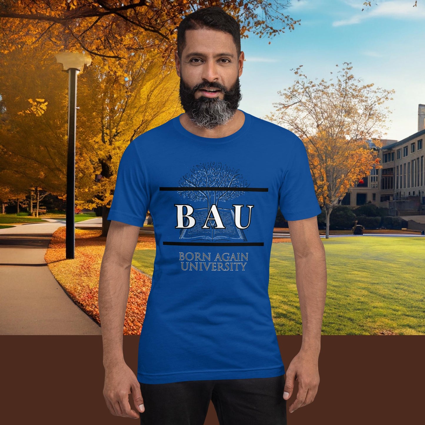 Born Again University (BAU) Tshirt
