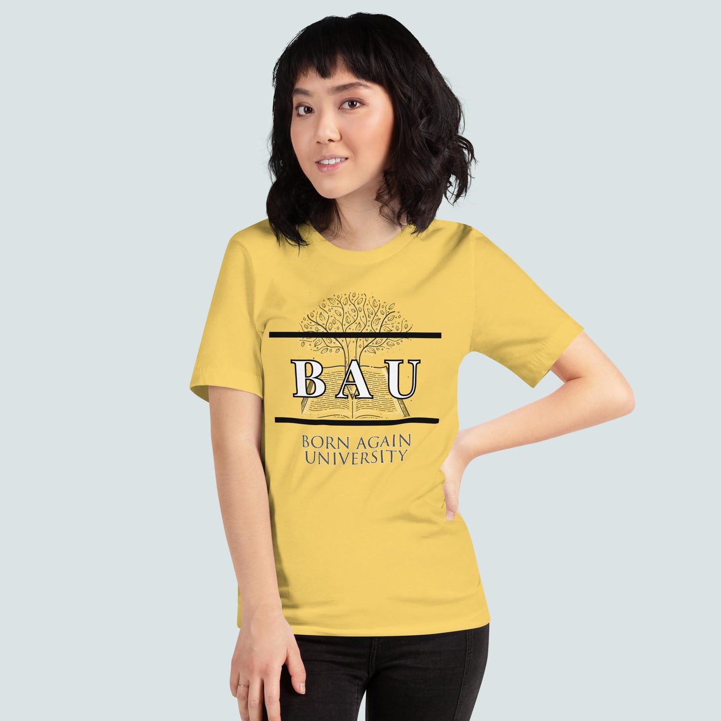 Born Again University (BAU) Tshirt
