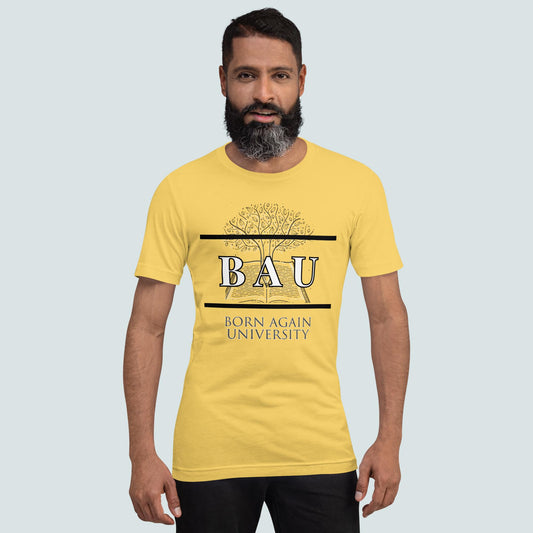 Born Again University (BAU) Tshirt